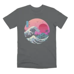 The Great Retro Wave Unisex Premium T-Shirt VTM0006