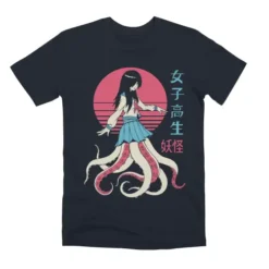 Yokai School Girl Unisex Premium T-Shirt VTM0056