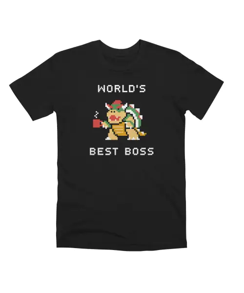 World'S Best Boss Unisex Premium T-Shirt VTM0068