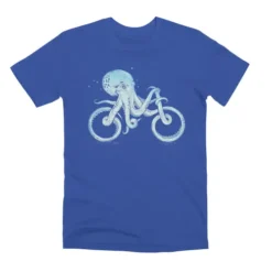 Octopus Bike Unisex Premium T-Shirt VTM0084