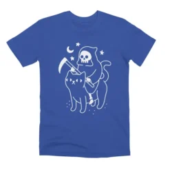 Death Rides A Black Cat Unisex Premium T-Shirt VTM0085