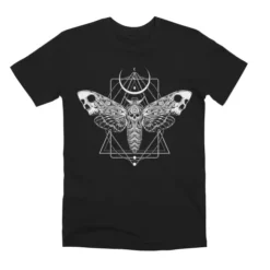 Surreal Death Moth Unisex Premium T-Shirt VTM0095