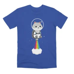 Space Cat Unisex Premium T-Shirt VTM0102
