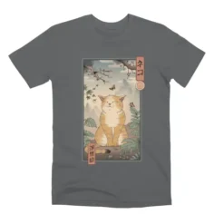 Edo Cat Unisex Premium T-Shirt VTM0114