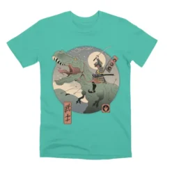 Jurassic Samurai Unisex Premium T-Shirt VTM0117