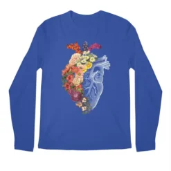 Flower Heart Spring Premium Long Sleeve T-Shirts VTM0135