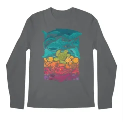 Aquatic Spectrum Premium Long Sleeve T-Shirts VTM0161