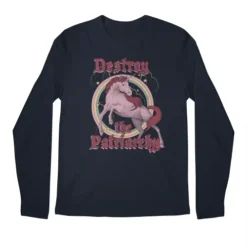 Destroy The Patriarchy Premium Long Sleeve T-Shirts VTM0168