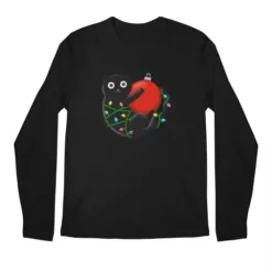 Cat And Christmas Premium Long Sleeve T-Shirts VTM0188