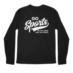 Go Sports Do The Thing Win The Points Premium Long Sleeve T-Shirts VTM0209