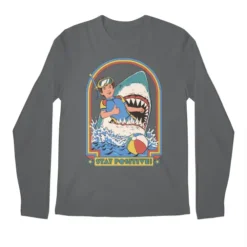 Stay Positive Premium Long Sleeve T-Shirts VTM0228