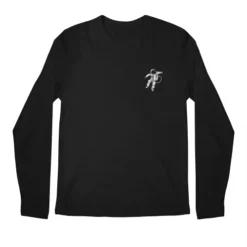 Small Astronaut Lost In Deep Space Gravity Minimalist Premium Long Sleeve T-Shirts VTM0238