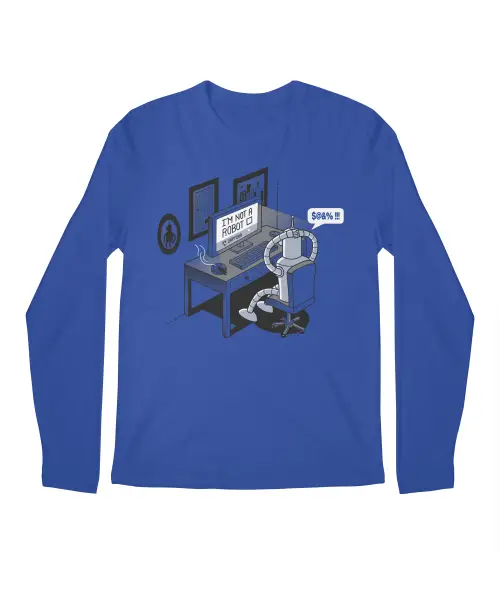 Robot Problems Premium Long Sleeve T-Shirts VTM0249