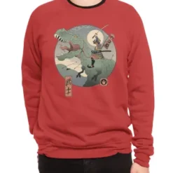 Jurassic Samurai Premium Sweatshirt VTM0267