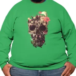Bloom Skull Premium Sweatshirt VTM0303