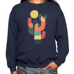 Mid-Century Saguro Cacti Premium Sweatshirt VTM0324