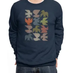 Midcentury Bird Grid Premium Sweatshirt VTM0342