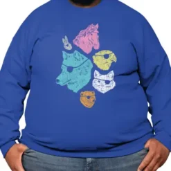Animals With Eyepatches! Yes! Premium Sweatshirt VTM0347