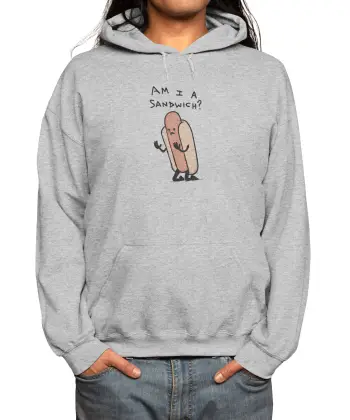 Am I A Sandwich? - Dark Text Variant Classic Pullover Hoodie VTM0394