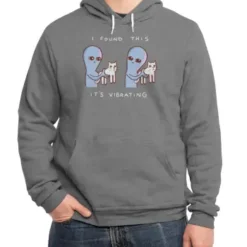 I Found This It'S Vibrating Classic Pullover Hoodie VTM0395