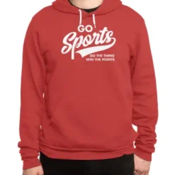 Go Sports Do The Thing Win The Points Classic Pullover Hoodie VTM0409