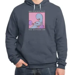 No Discomfort No Expansion Classic Pullover Hoodie VTM0424