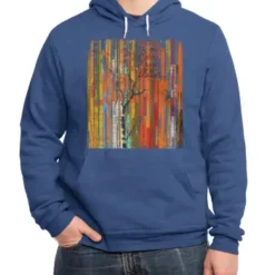 Fusion Autumn (Vertical Version) Classic Pullover Hoodie VTM0429