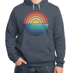 Sunset And Waves Classic Pullover Hoodie VTM0434