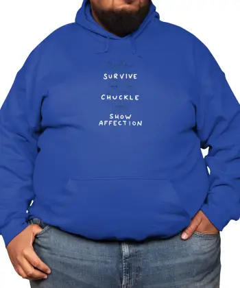 Survive Chuckle Show Affection Characters Classic Pullover Hoodie VTM0440