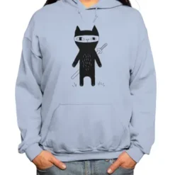 Ninja Cat Classic Pullover Hoodie VTM0460