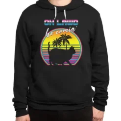 Chonkwave '86 - Back In Black Classic Pullover Hoodie VTM0465