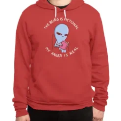 The Being Is Fictional My Anger Is Real Classic Pullover Hoodie VTM0468