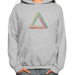 Optical Illusion-Colorful Classic Pullover Hoodie VTM0478