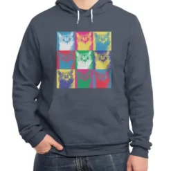 Pop Art Cats Classic Pullover Hoodie VTM0479