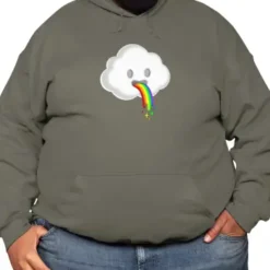 Happy Rainbow Classic Pullover Hoodie VTM0484