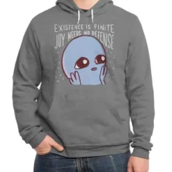 Strange Planet: Joy Needs No Defense Classic Pullover Hoodie VTM0485