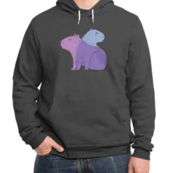 Two Capybaras Classic Pullover Hoodie VTM0492