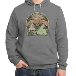 A Frog And A Skull Classic Pullover Hoodie VTM0495
