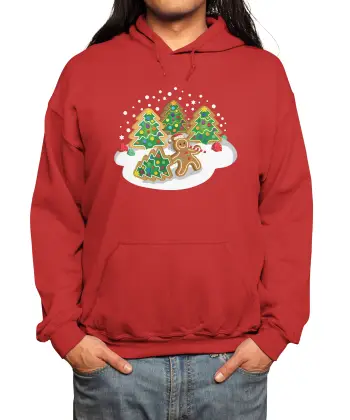 Christmas Cookie Cutter Classic Pullover Hoodie VTM0502