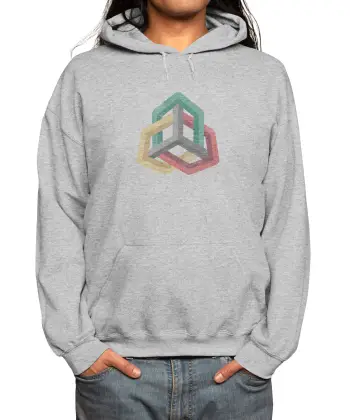 Optical Illusion Classic Pullover Hoodie VTM0509
