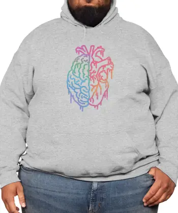 Mind Or Feelings Classic Pullover Hoodie VTM0511