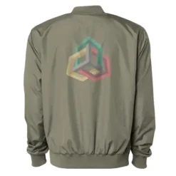 Optical Illusion Bomber Jacket VTM0531
