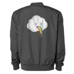 Happy Rainbow Bomber Jacket VTM0554