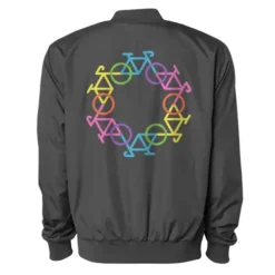 Color Wheel Bomber Jacket VTM0571