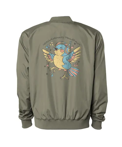 Creating Memories Through Music Bomber Jacket VTM0580