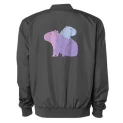 Two Capybaras Bomber Jacket VTM0587