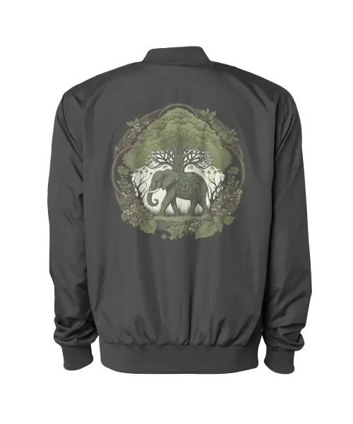Elephant Tree Bomber Jacket VTM0595