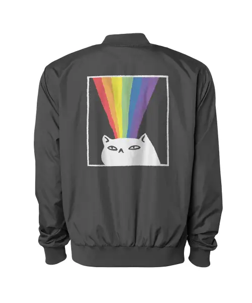 Rainbow Cat Bomber Jacket VTM0600