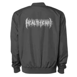 Health Care Metal Logo Bomber Jacket VTM0601