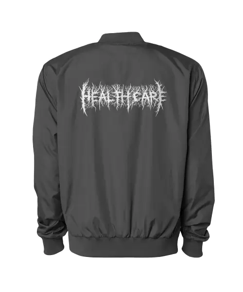 Health Care Metal Logo Bomber Jacket VTM0601